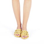 Papuci Aurgintii cu Toc Mic cod003 - imagine 8