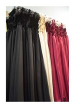 Rochie rosie cu volanase big mag