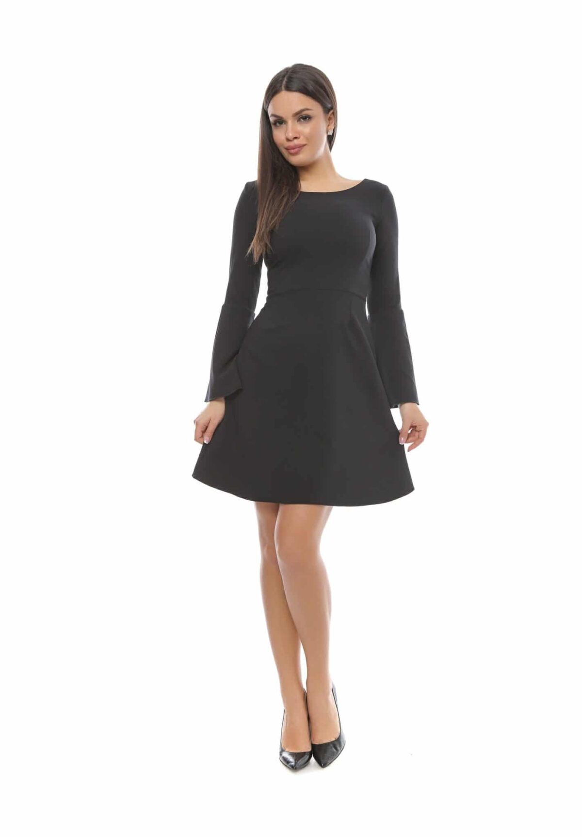 Rochie de zi sau de seara model clasic cod592a OFERTA - imagine 7