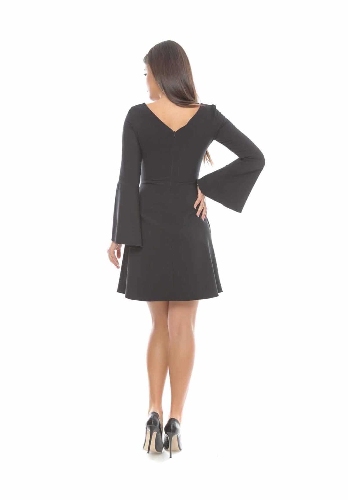 Rochie de zi sau de seara model clasic cod592a OFERTA - imagine 9