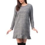 Rochie eleganta cu volanas Model Nou