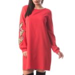 Rochie lejera cu motive florale