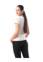 Tricou bumbac alb CUTE BUT PSYCHO