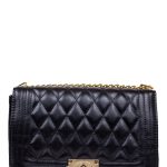 Poseta Neagra de Dama cu Lantisor