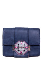 Geanta Dama tip Postas Diamonds Bleumarin