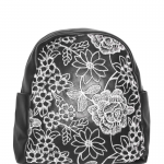 Rucsac Dama cu Broderie Negru