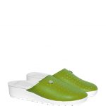 Saboti Medicali Dama LOVE cu interior din Piele Verde