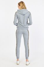 Trening Leopard Gri cu maneci lungi Model Nou cod8600 - imagine 2