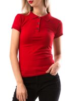 Tricou Dama CrownPolo Grena cod53606 - imagine 2