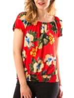 Bluza cu Maneci scurete de vara cod53667 - imagine 2