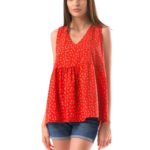 Bluza Rosie cu Flori decolteu V cod54514