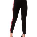 Colanti Model Nou negri cu dungi Alb si Rosii cod58178