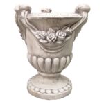 Ghiveci Mare Rotund Flori de Gradina din Ciment cod010a