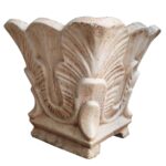 Ghiveci Mare patrat Flori de Gradina din Ciment cod011