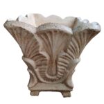 Ghiveci Mare patrat Flori de Gradina din Ciment cod011 - imagine 2