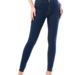 Pantaloni Blugi Dama Blue Model Clasic cod56682