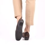 Pantofi Dama din Piele Naturala Negru Auriu cod14209-03 - imagine 4