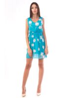 Rochie de Vara Dama Flrey  Turcoaz cod55085
