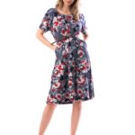 Rochie Dama BandPocket Bleumarin cod58968