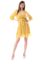 Rochie Dama MiidBly Galbena cod59071