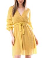 Rochie Dama MiidBly Galbena cod59071 - imagine 2