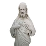 Statueta Isus pictata din Ciment cod 022 - imagine 2