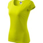 Tricou simplu Bumbac dama Lime cod12262