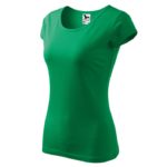 Tricou simplu Bumbac dama Verde Medical cod12216
