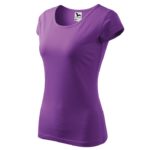 Tricou simplu Bumbac dama Violet cod12264