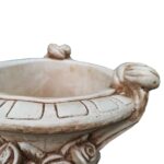 Vaza Mare Rotunda Flori de Gradina din Ciment cod010 - imagine 2