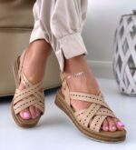 Sandale Elegante Bej Nou cod910-20