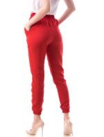 Pantaloni Dama lungi Rosii Model Nou cod59629 - imagine 3