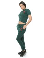 Compleu Dama Cu Broderie Rammion Verde cod43107f - imagine 2