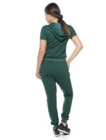 Compleu Dama Cu Broderie Rammion Verde cod43107f - imagine 3