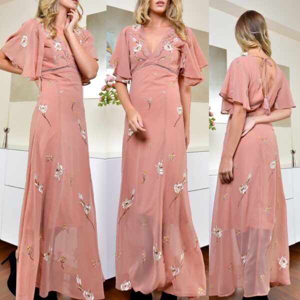 Rochie Eleganta Brodata - Camelia 02