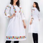 Rochie Traditionala - Aura alba