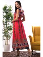 Rochie Dama Jemmysa Rosu - imagine 3