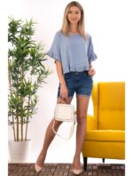 Bluza Dama Panza Lexxa Bleu cod60416 - imagine 3