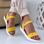 Sandale Dama Athena Galben cod60481