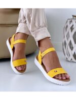 Sandale Dama Athena Galben cod60481