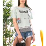 Tricou Dama Bumbac Excepty Vernil cod60490