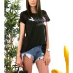 Tricou Dama IntrepidSoul Negru cod60492