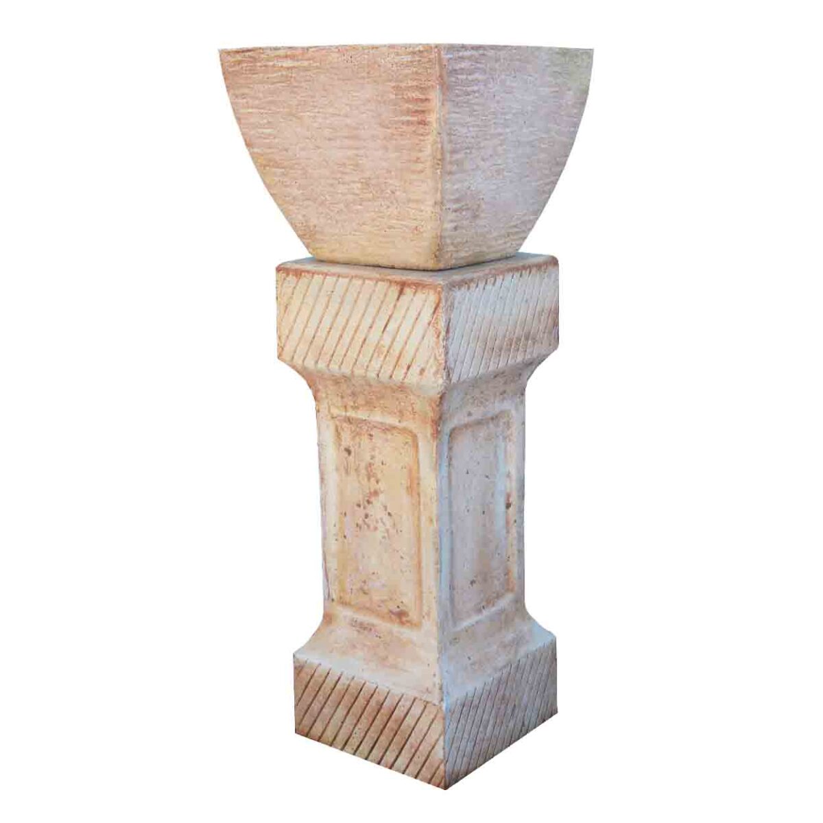 Set Jardiniera Ghiveci de Flori cu picior inalt de Gradina sau Terasa COD45 - imagine 2