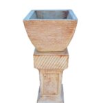 Set Jardiniera Ghiveci de Flori cu picior inalt de Gradina sau Terasa COD45 - imagine 4