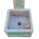 Cismea sau Fantana din Beton Verde Gri rustica pentru Gradina COD44 - imagine 4