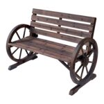 banca de gradina, stil country, 105.5x56x75cm