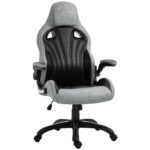 Vinsetto scaun gaming cu balansoar, 72.5x74x119.2-127.5cm