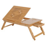 suport laptop, pentru pat, 55x35x22-30cm