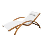 Sezlong Scaun Relax in Lemn 165x72x70cm