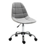 Vinsetto scaun rotativ, ergonomic, 59x59x81-91cm gri